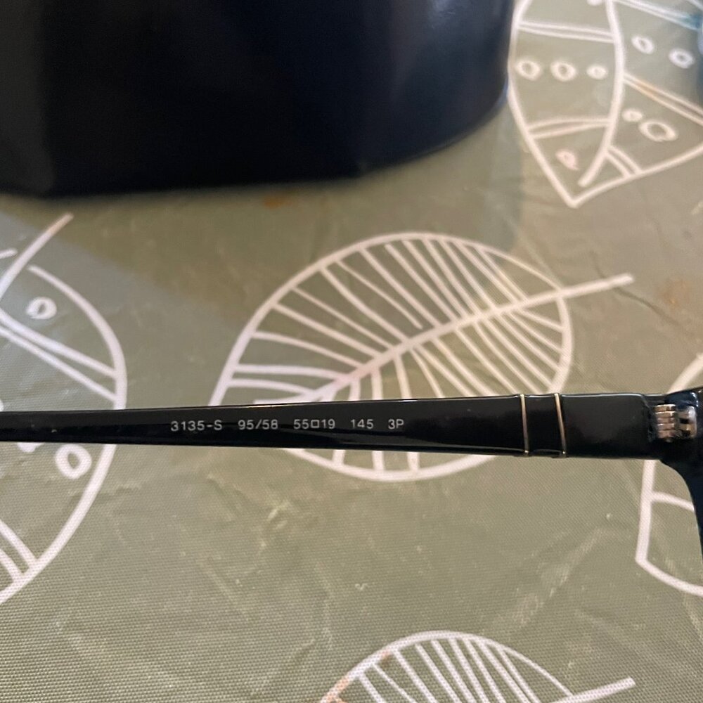 Persol Black Sunglasses - Picture 4 of 5